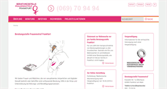 Desktop Screenshot of frauennotruf-frankfurt.de