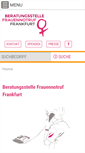 Mobile Screenshot of frauennotruf-frankfurt.de
